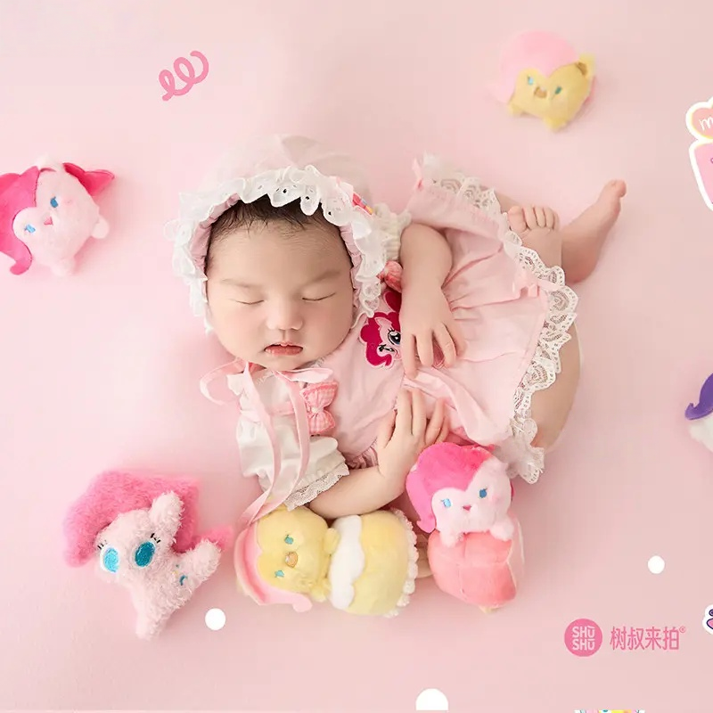 Baby Girl Little Pony Theme Set - Newborn Photography Props